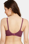 Rosaline Cyber Grove Everyday Double Layered Non Wired 3/4th Coverage T-Shirt Bra (Pack of 2) - Multicolor — thumbnail 3